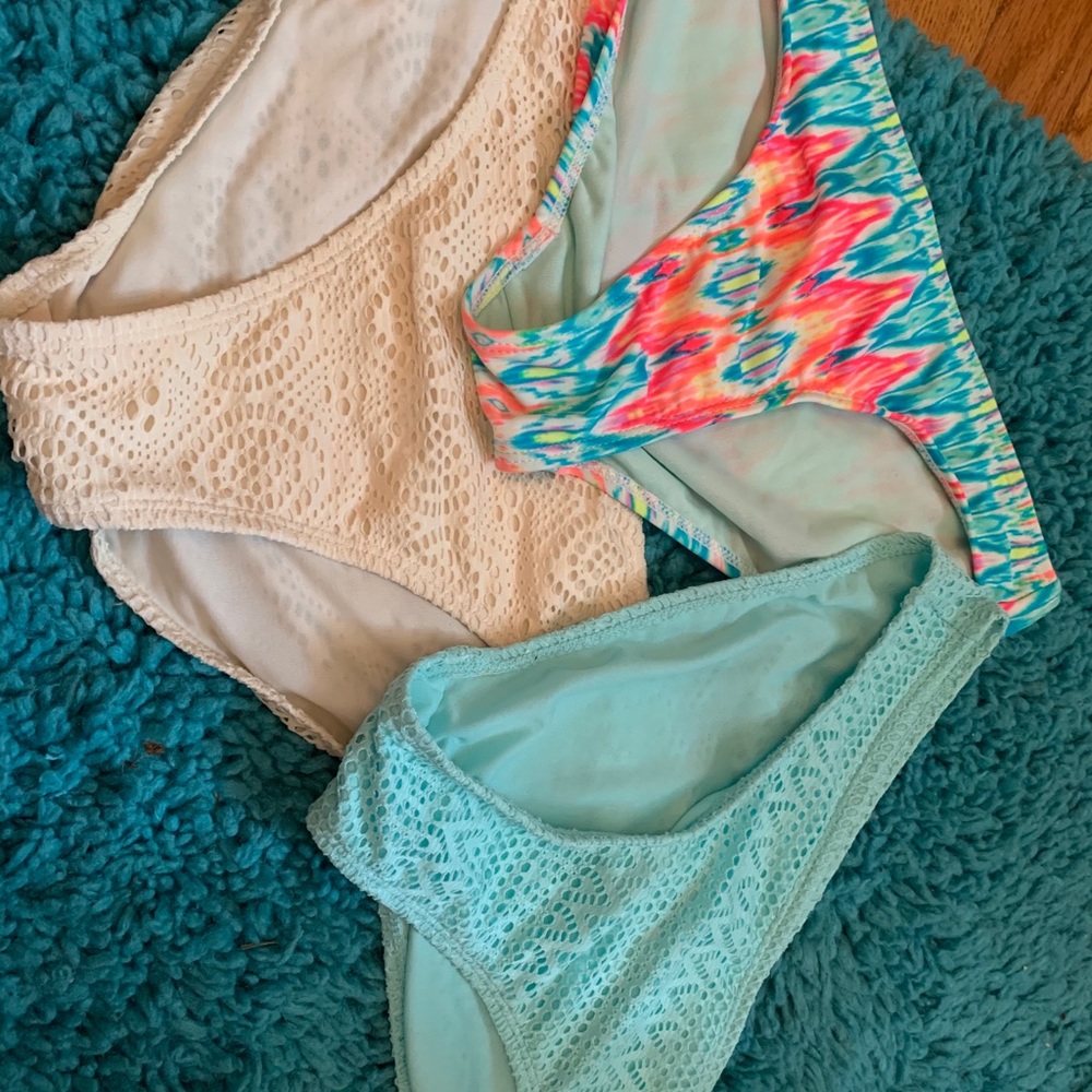 Colorful pair is medium the other two are large